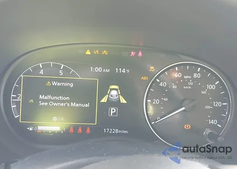 2024 Nissan Kicks Sv Xtronic Cvt z USA, uszkodzony, nr VIN 3N1CP5CV4RL528253